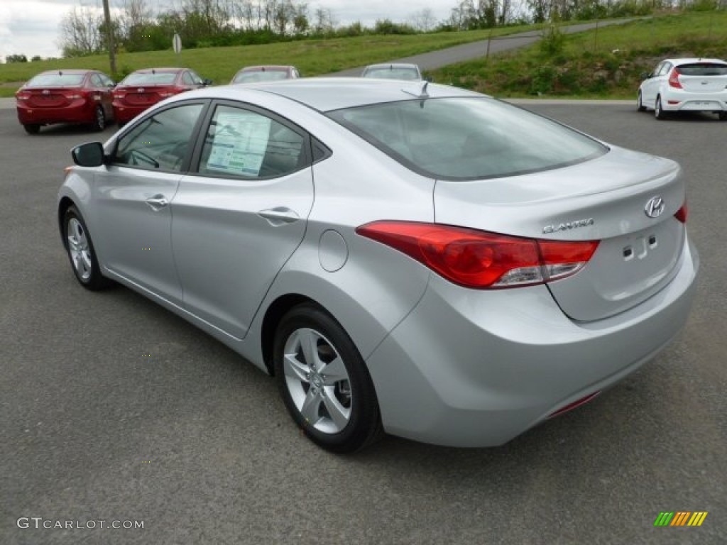 2012 Elantra GLS - Silver / Gray photo #5