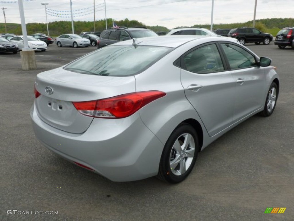 2012 Elantra GLS - Silver / Gray photo #7