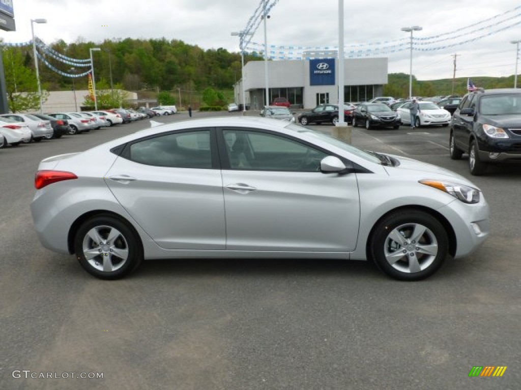 2012 Elantra GLS - Silver / Gray photo #8