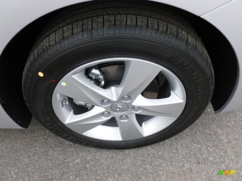 2012 Elantra GLS - Silver / Gray photo #9