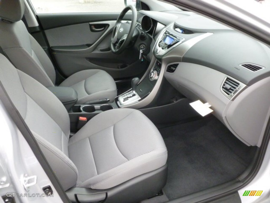 2012 Elantra GLS - Silver / Gray photo #10