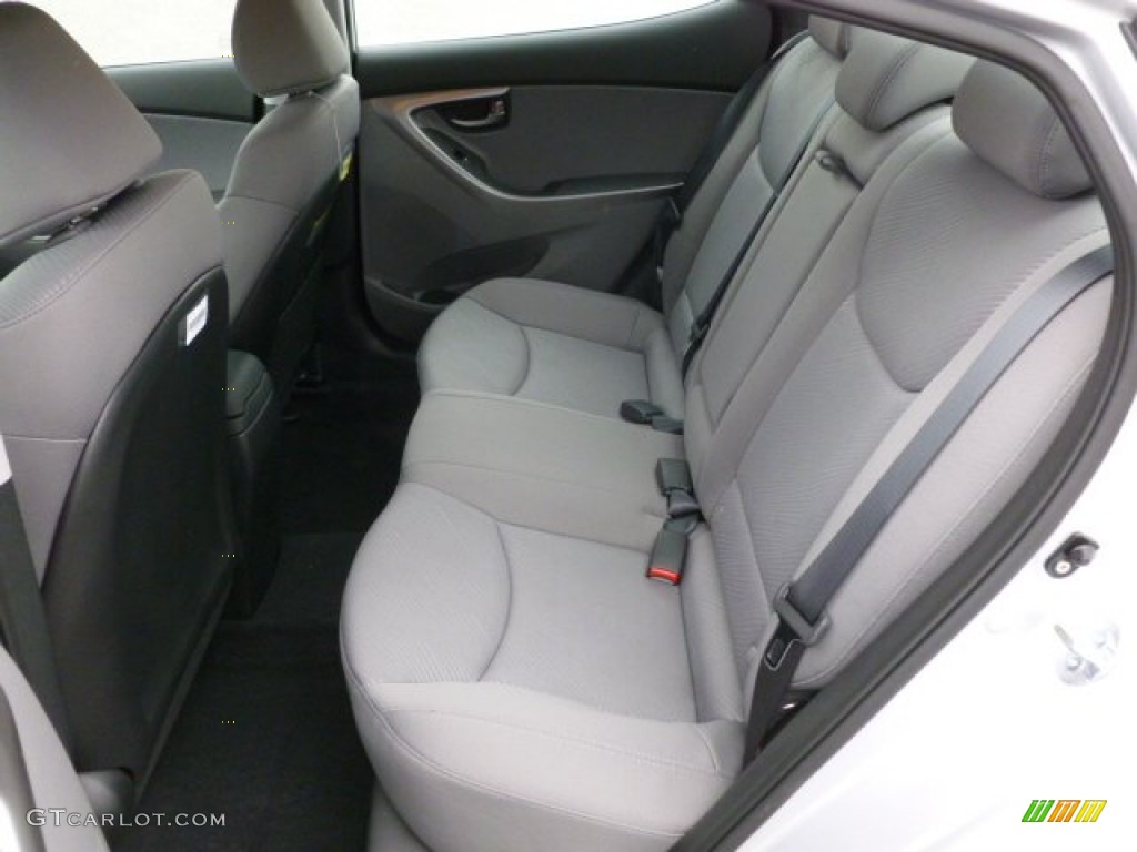 2012 Elantra GLS - Silver / Gray photo #13