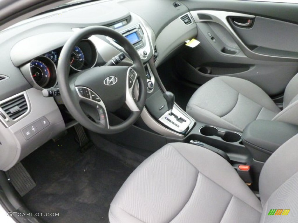 2012 Elantra GLS - Silver / Gray photo #16