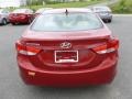 2012 Red Allure Hyundai Elantra GLS  photo #6