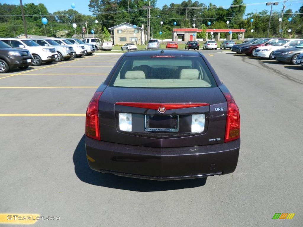 2006 CTS Sedan - Blackberry / Cashmere photo #4