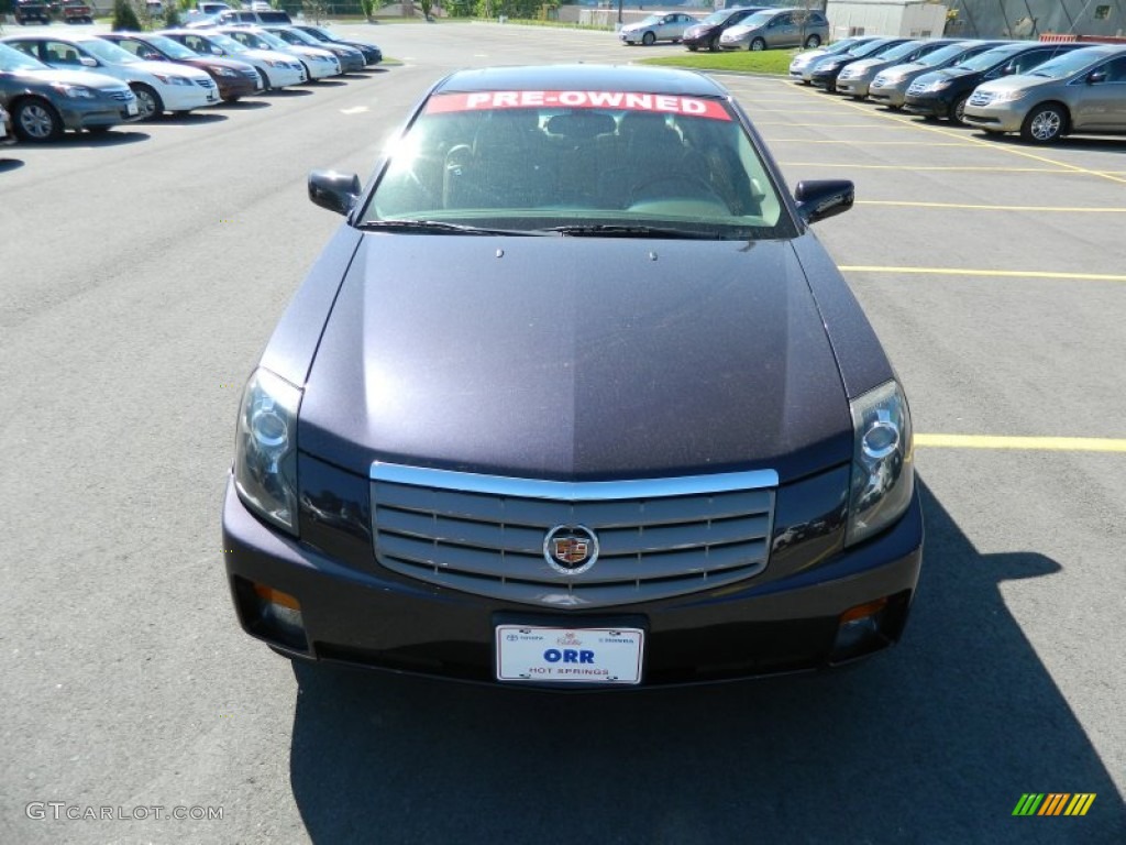 2006 CTS Sedan - Blackberry / Cashmere photo #8