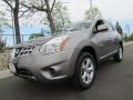 2011 Platinum Graphite Nissan Rogue SV AWD  photo #1