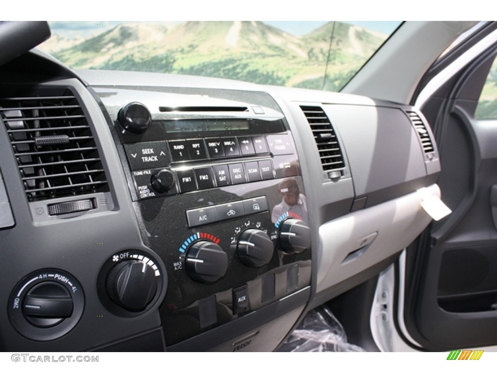 2012 Tundra Double Cab 4x4 - Super White / Graphite photo #5