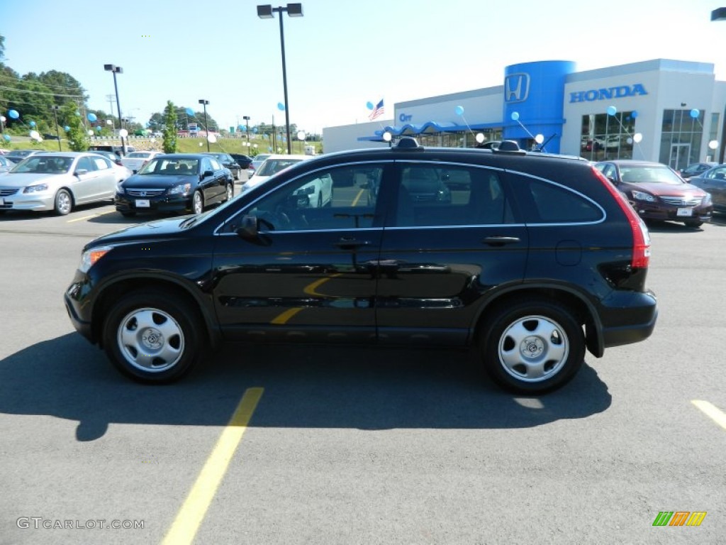 2008 CR-V LX - Nighthawk Black Pearl / Black photo #2