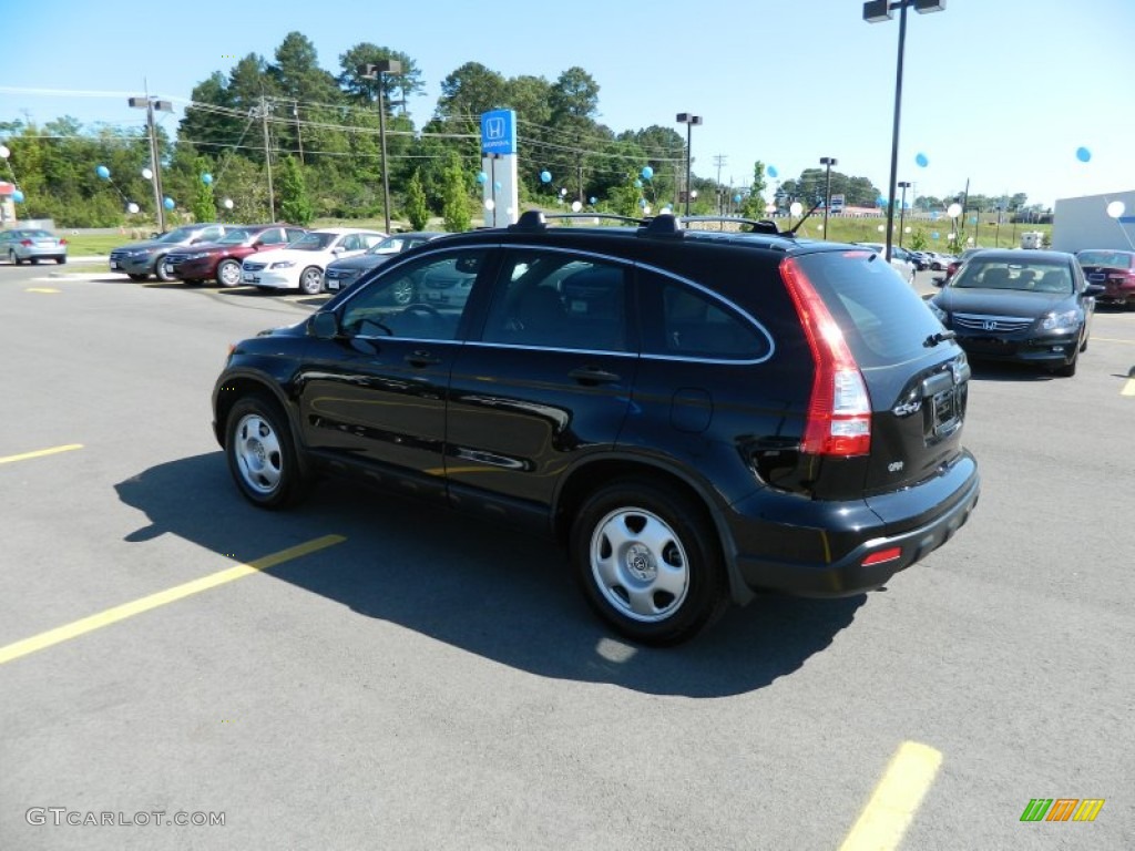 2008 CR-V LX - Nighthawk Black Pearl / Black photo #3