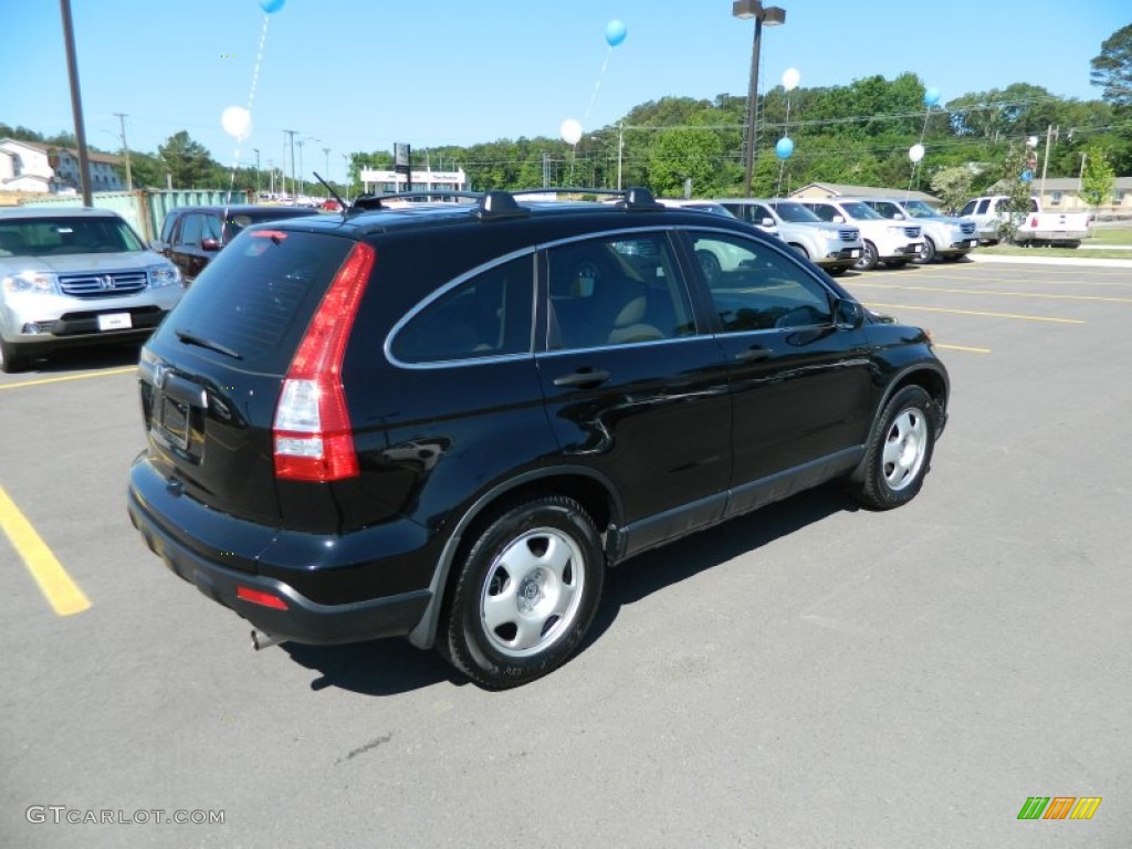 2008 CR-V LX - Nighthawk Black Pearl / Black photo #5