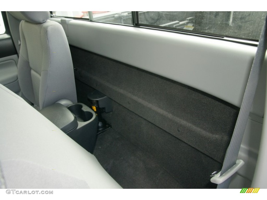 2012 Tacoma Regular Cab 4x4 - Magnetic Gray Mica / Graphite photo #7