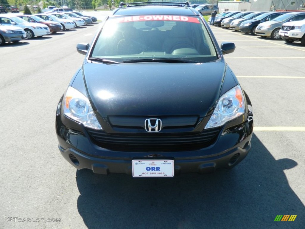 2008 CR-V LX - Nighthawk Black Pearl / Black photo #8