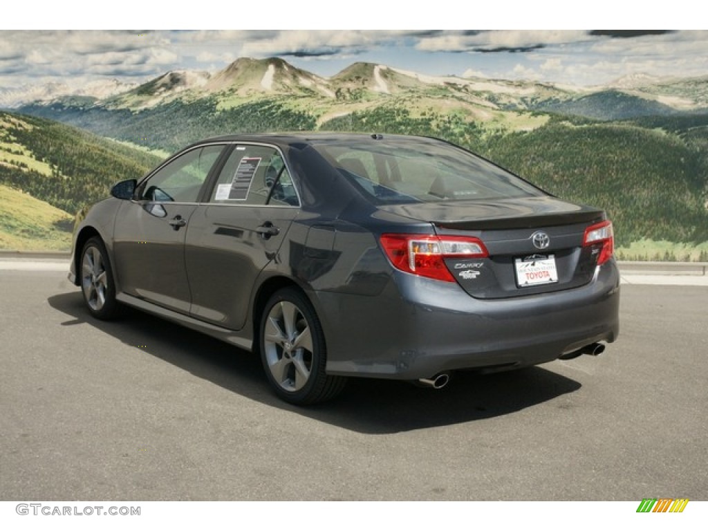 2012 Camry SE V6 - Magnetic Gray Metallic / Black/Ash photo #2