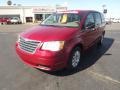 2010 Inferno Red Crystal Pearl Chrysler Town & Country LX  photo #1