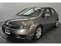 2010 Urban Titanium Metallic Honda Civic LX Sedan  photo #1