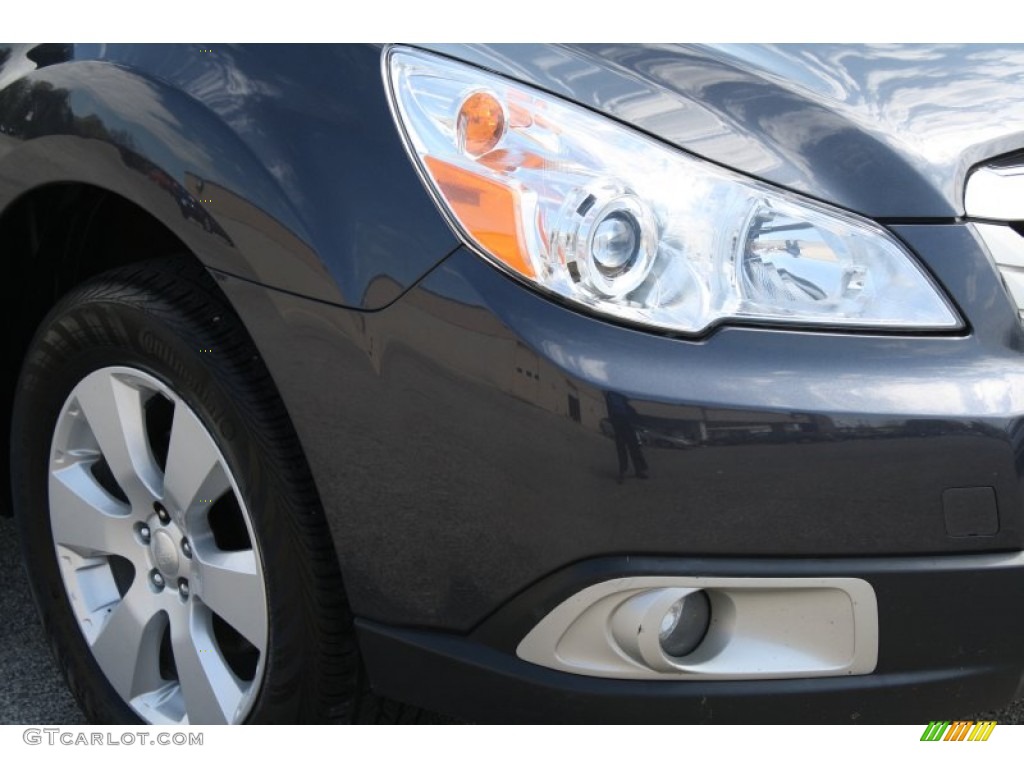 2011 Outback 2.5i Premium Wagon - Crystal Black Silica / Off Black photo #7