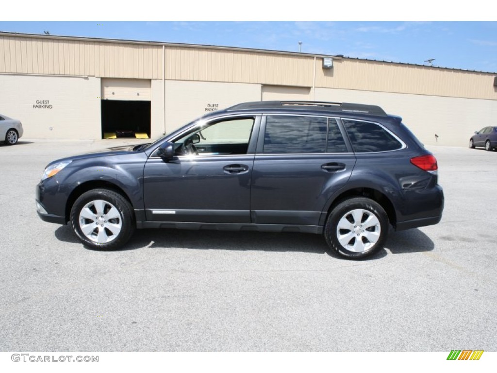 2011 Outback 2.5i Premium Wagon - Crystal Black Silica / Off Black photo #14