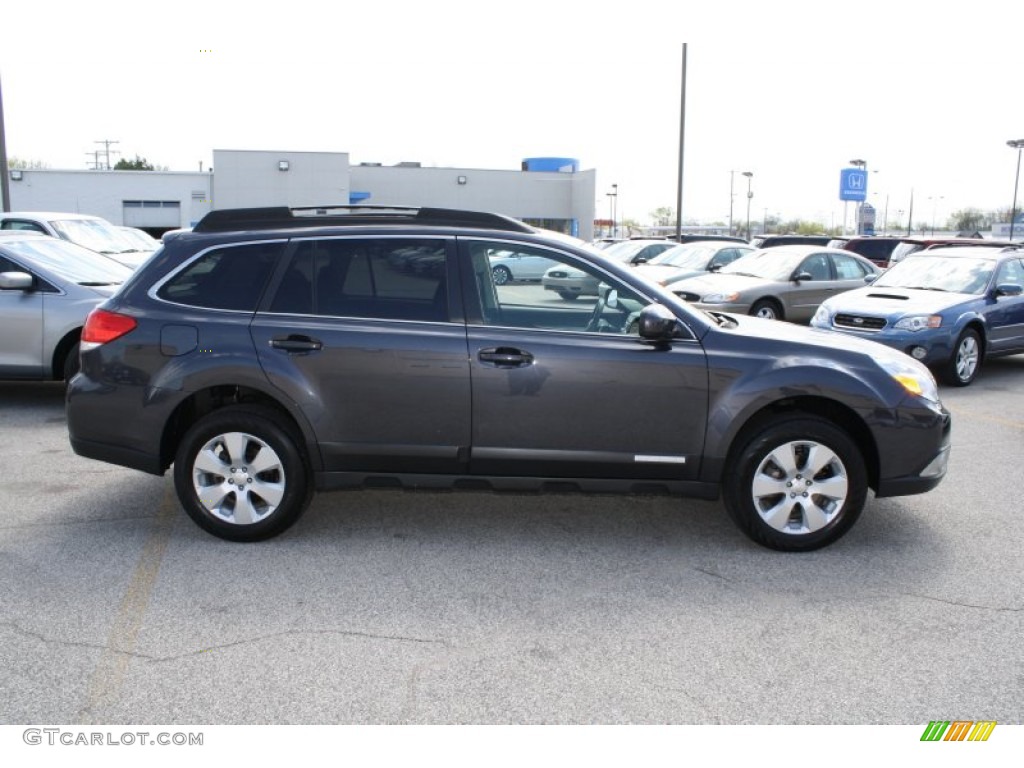 2011 Outback 2.5i Premium Wagon - Crystal Black Silica / Off Black photo #15