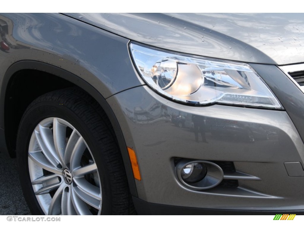 2010 Tiguan Wolfsburg Edition - Alpine Grey Metallic / Charcoal photo #7
