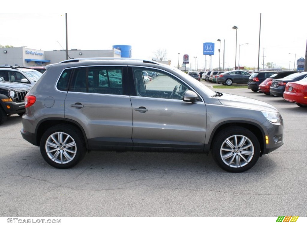 2010 Tiguan Wolfsburg Edition - Alpine Grey Metallic / Charcoal photo #15