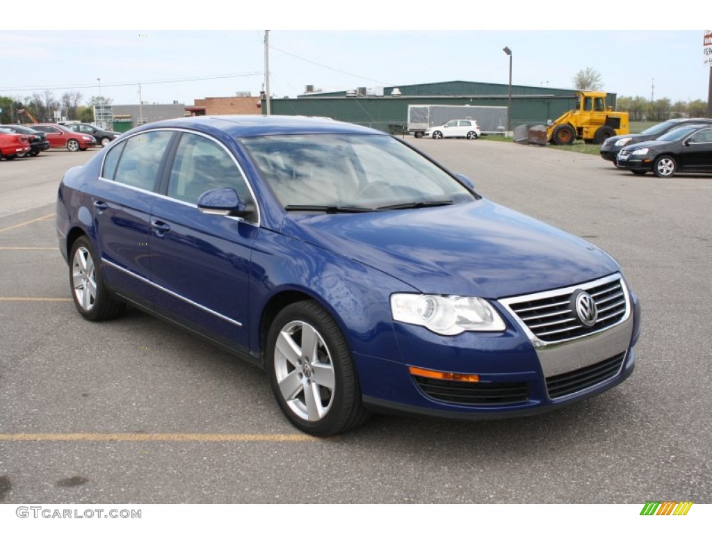 Cobalt Blue Metallic Volkswagen Passat