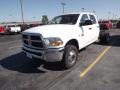 Bright White 2012 Dodge Ram 3500 HD ST Crew Cab 4x4 Dually Chassis