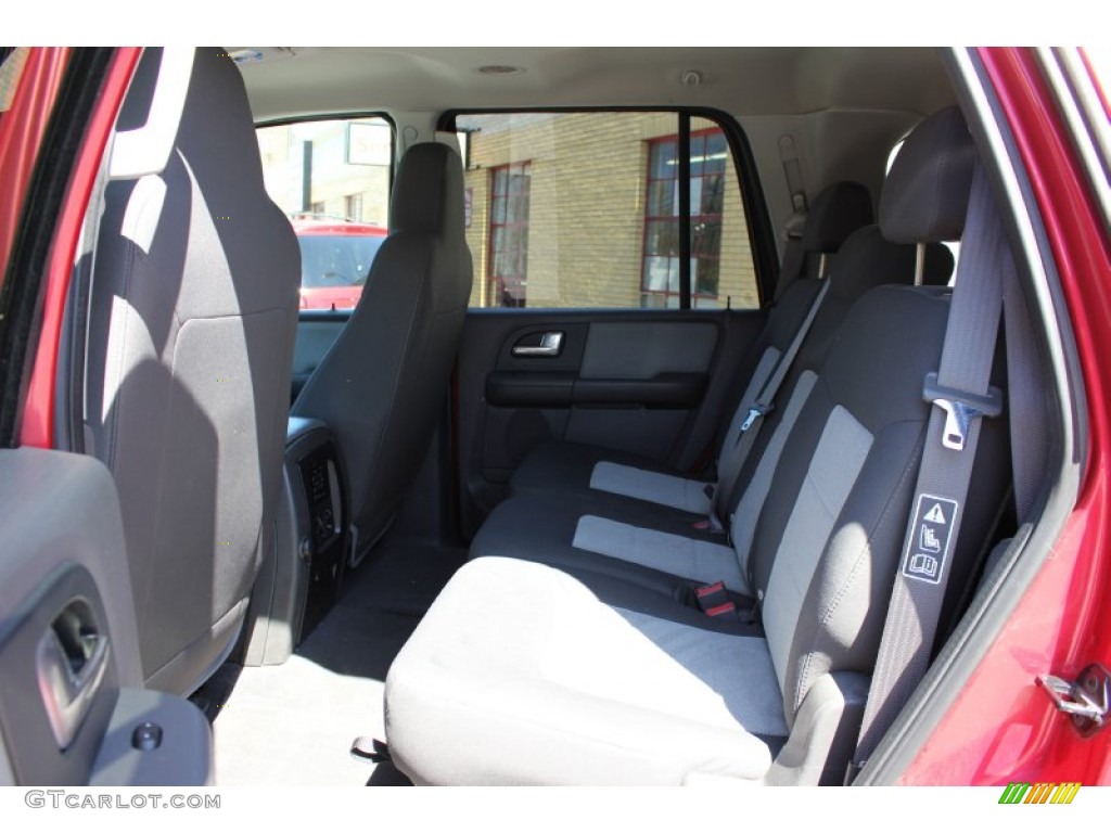 2003 Expedition XLT 4x4 - Laser Red Tinted Metallic / Flint Grey photo #12