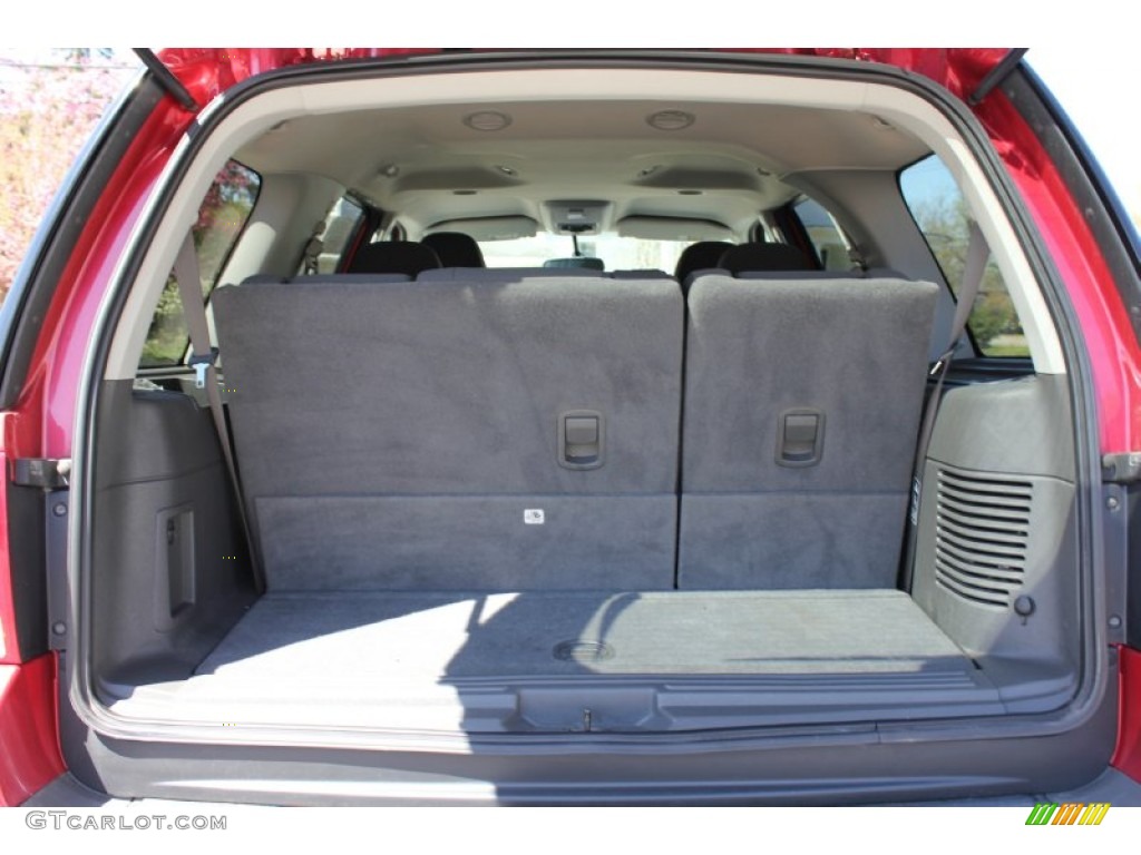 2003 Expedition XLT 4x4 - Laser Red Tinted Metallic / Flint Grey photo #14