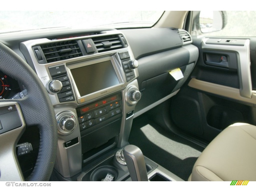2012 4Runner Limited 4x4 - Blizzard White Pearl / Beige photo #5