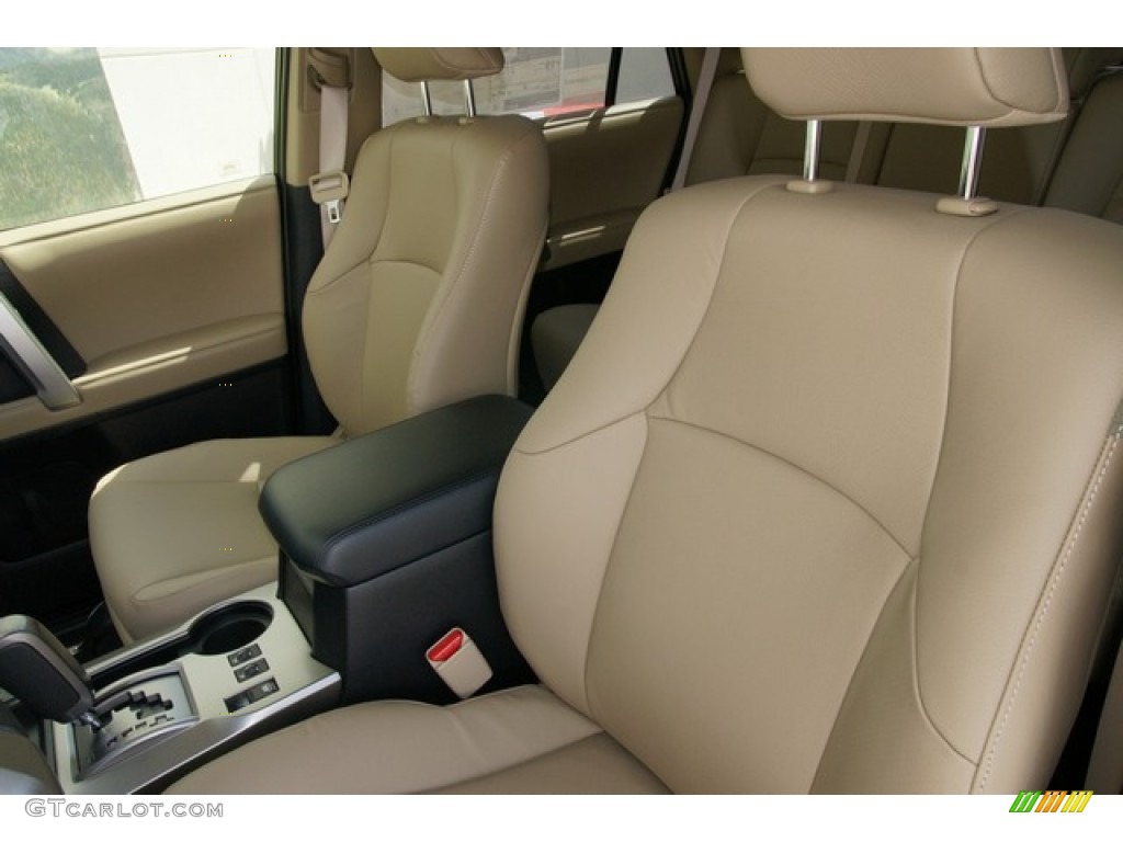 2012 4Runner Limited 4x4 - Blizzard White Pearl / Beige photo #6