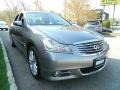 2009 Platinum Graphite Infiniti M 35x AWD Sedan  photo #6