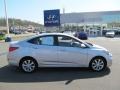 2012 Ironman Silver Hyundai Accent GLS 4 Door  photo #2