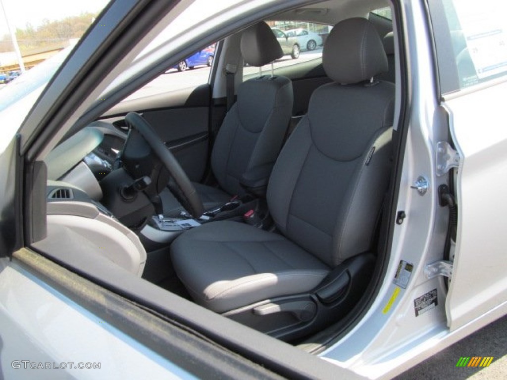 2012 Elantra Limited - Silver / Gray photo #6