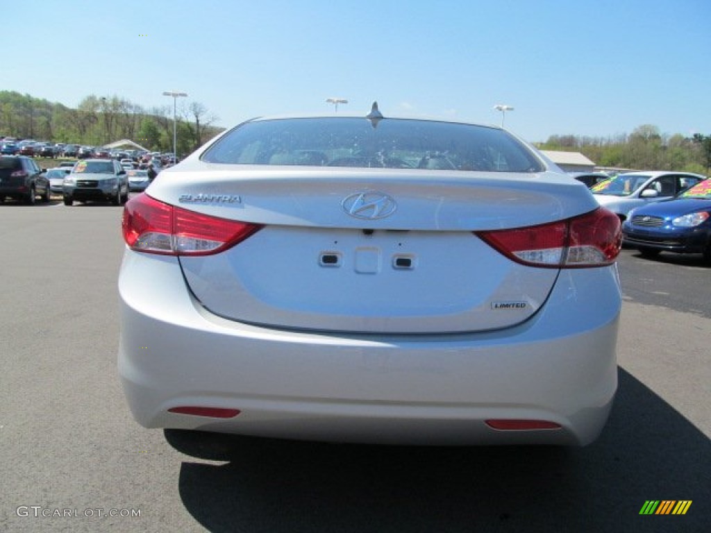 2012 Elantra Limited - Silver / Black photo #5