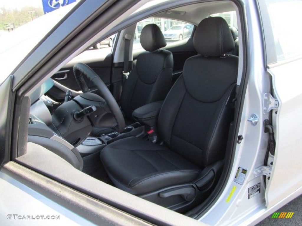 2012 Elantra Limited - Silver / Black photo #6