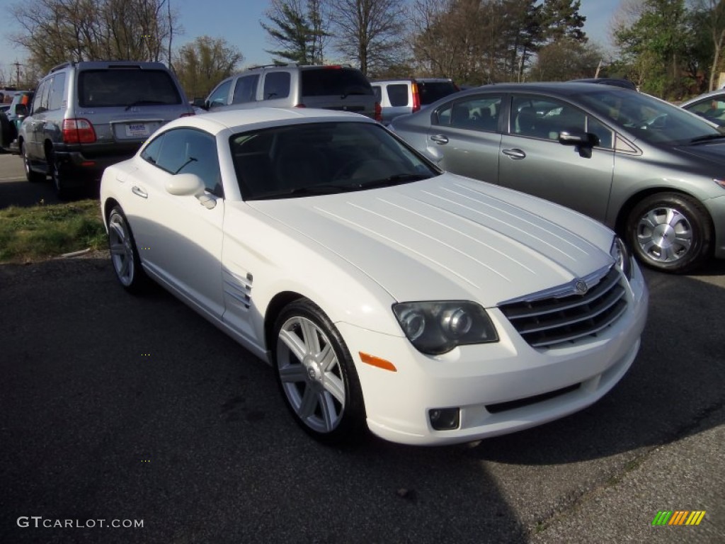 2005 Crossfire Limited Coupe - Alabaster White / Dark Slate Grey photo #1