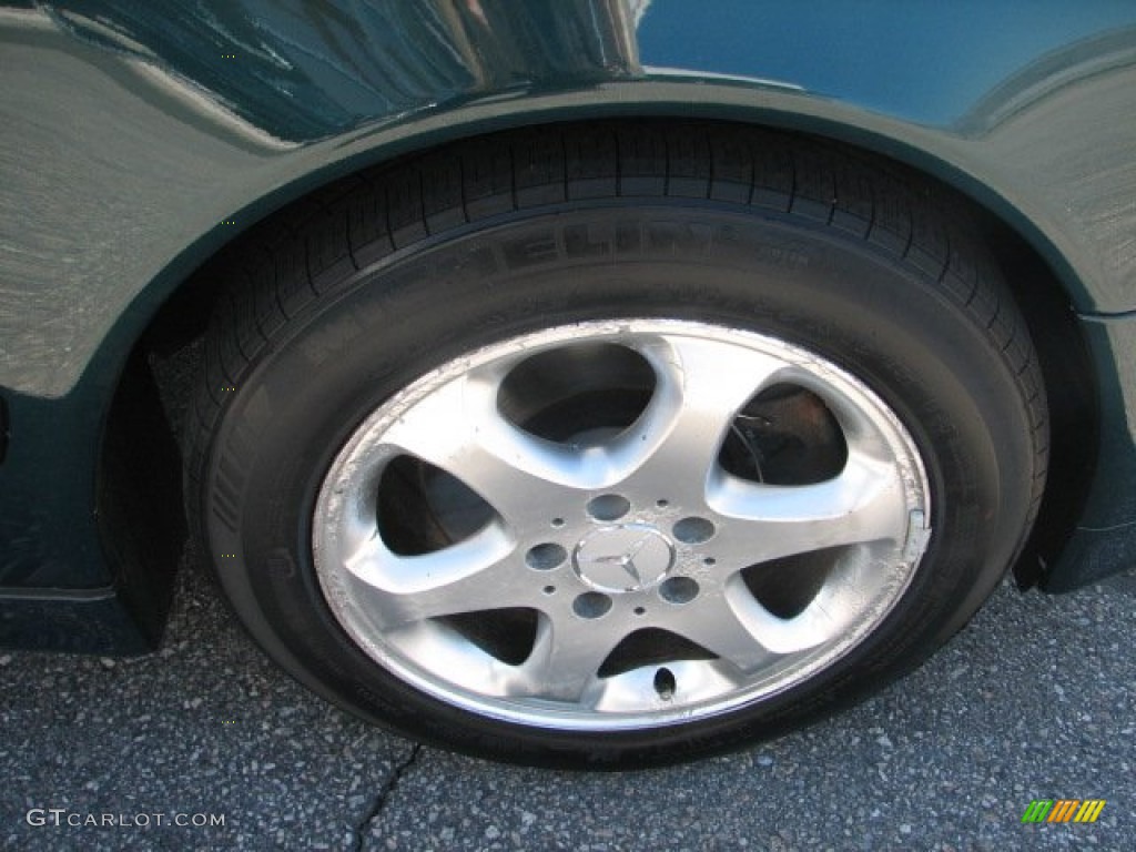 2002 E 320 Sedan - Everest Green Metallic / Oyster photo #5