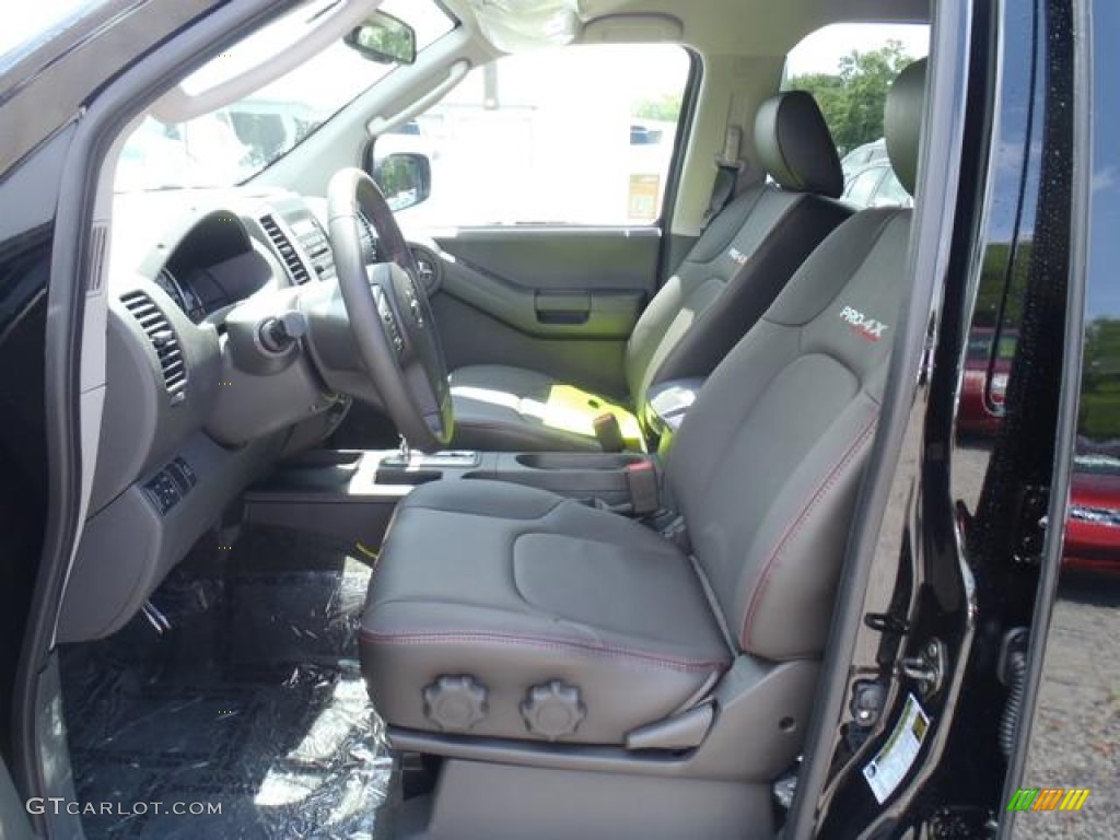 Pro 4X Gray Leather Interior 2012 Nissan Xterra Pro-4X 4x4 Photo #64088311