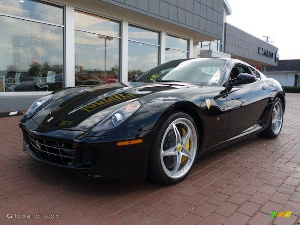 Nero (Black) 2010 Ferrari 599 GTB Fiorano Standard 599 GTB Fiorano Model Exterior Photo #64089248