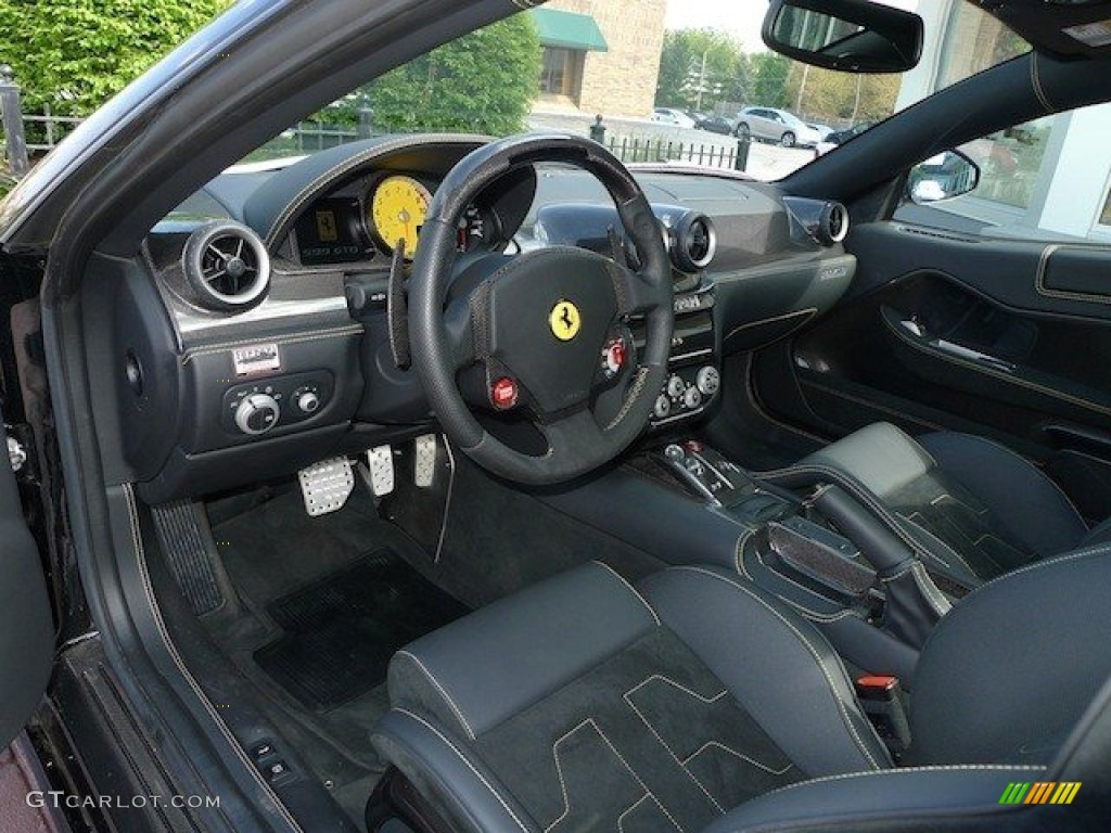 Nero Interior 2010 Ferrari 599 GTB Fiorano Standard 599 GTB Fiorano Model Photo #64089319
