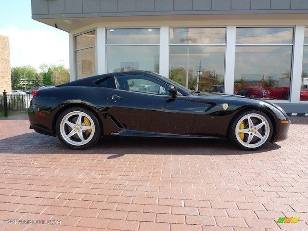 Nero (Black) 2010 Ferrari 599 GTB Fiorano Standard 599 GTB Fiorano Model Exterior Photo #64089410