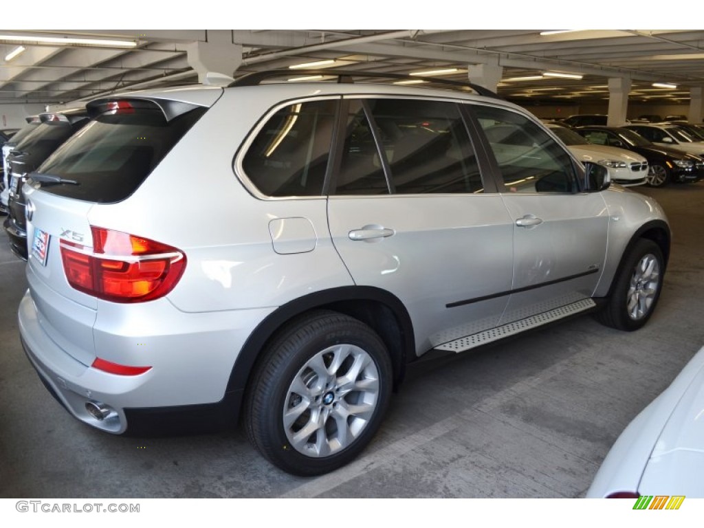 Titanium Silver Metallic 2013 BMW X5 xDrive 35i Premium Exterior Photo #64090488