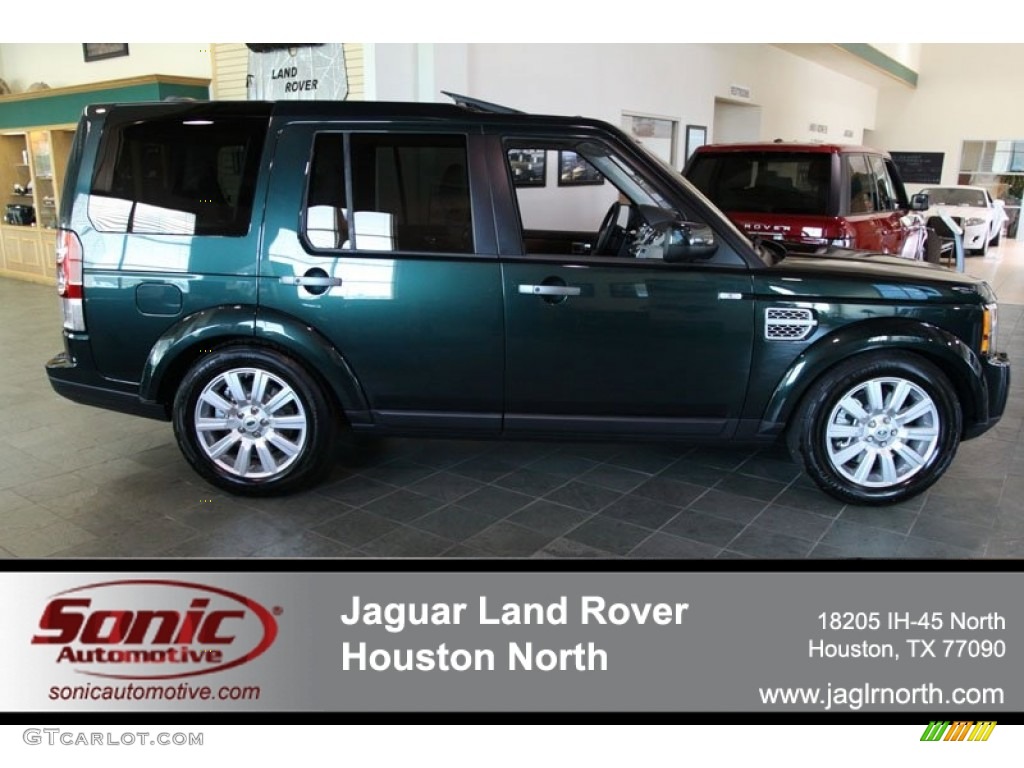 2012 LR4 HSE LUX - Galaway Green Metallic / Almond/Arabica photo #1