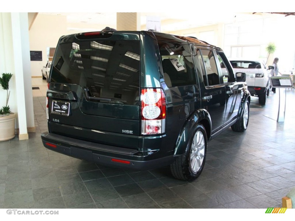 2012 LR4 HSE LUX - Galaway Green Metallic / Almond/Arabica photo #3