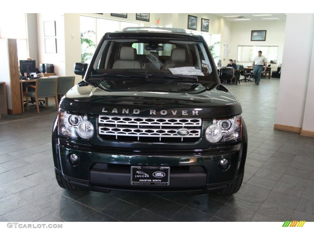 2012 LR4 HSE LUX - Galaway Green Metallic / Almond/Arabica photo #7
