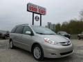 2010 Silver Shadow Pearl Toyota Sienna XLE  photo #1