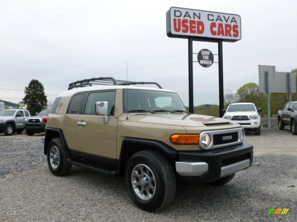 2011 FJ Cruiser 4WD - Quicksand / Dark Charcoal photo #1