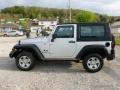 2008 Bright Silver Metallic Jeep Wrangler X 4x4  photo #2