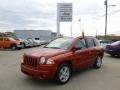 2010 Sunburst Orange Pearl Jeep Compass Sport  photo #1